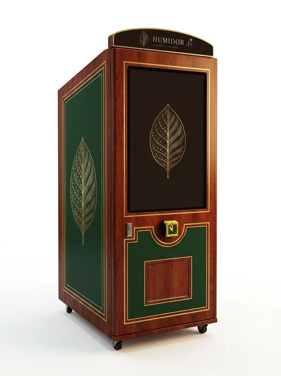 Omni Vista, cherry and green